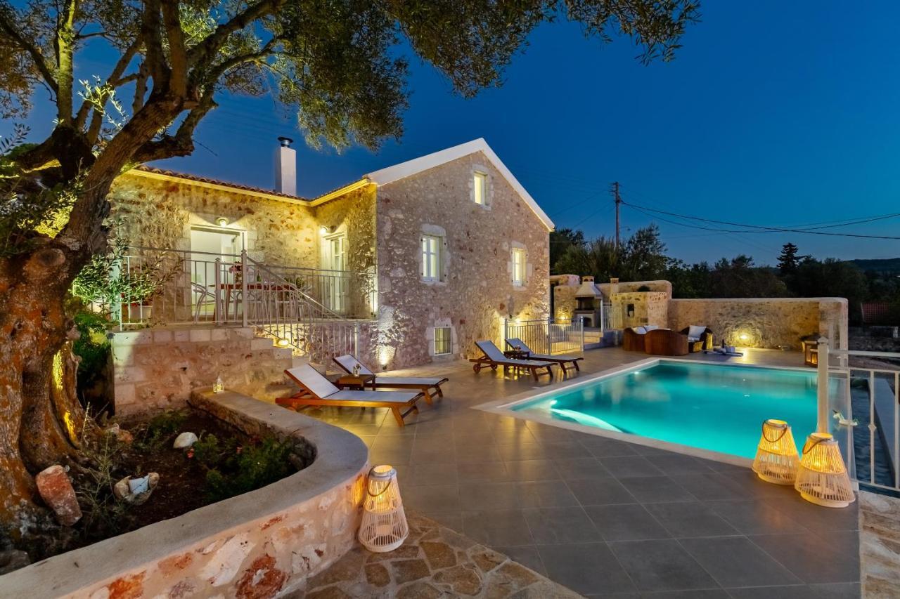 פיסקרדו Fiscardo Luxury Stone Villa Alex ,With Sunset View! מראה חיצוני תמונה