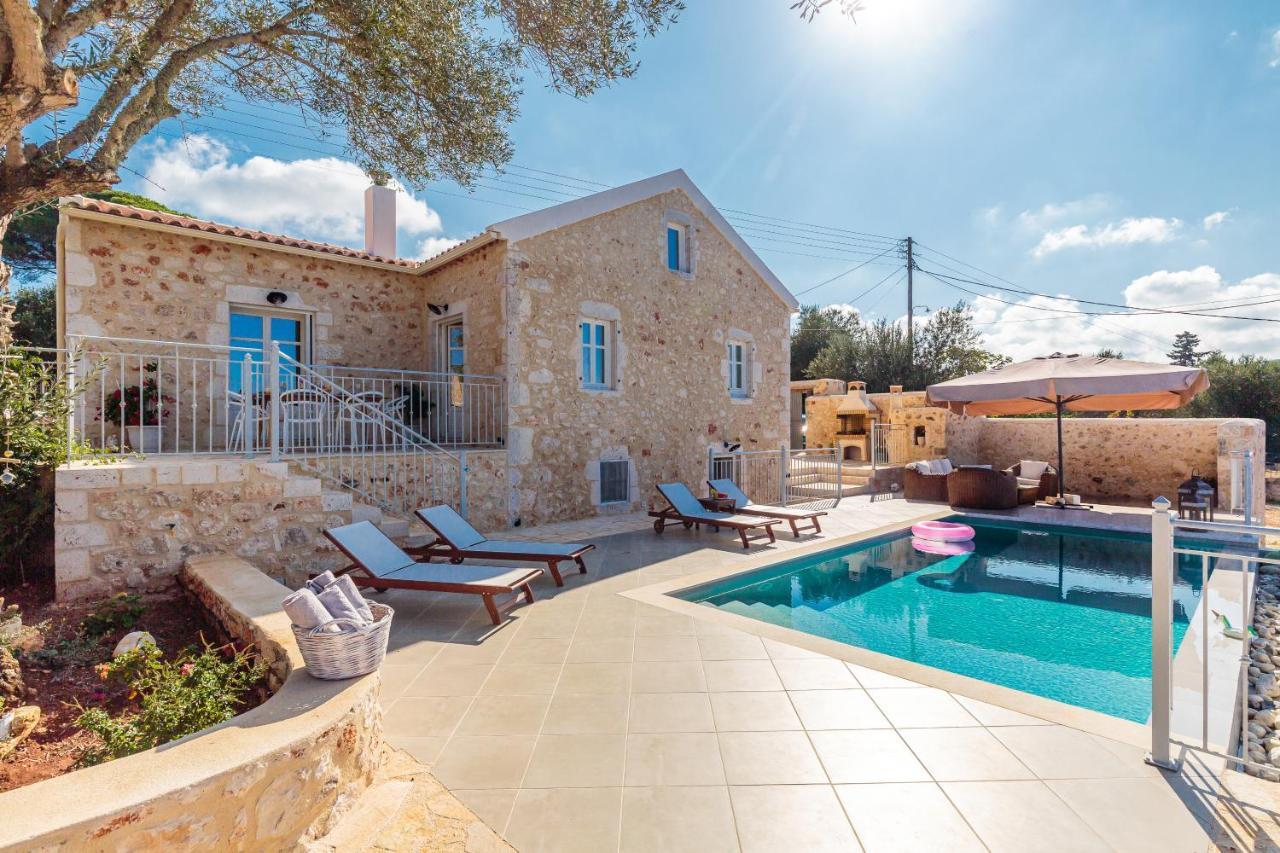 פיסקרדו Fiscardo Luxury Stone Villa Alex ,With Sunset View! מראה חיצוני תמונה